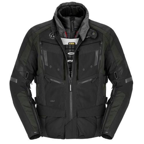 CHAMARRA 4SEASON EVO CABALLERO | NEGRO/VERDE | SKU: D265 449 #