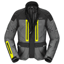 Cargar imagen en el visor de la galería, CHAMARRA TRAVELER 3 CABALLERO | NEGRO/HIVIS | SKU: D259 486 #