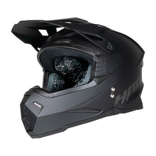 Cargar imagen en el visor de la galería, CASCO HRO MX03 ACROSS |  BLACK MATTE SOLID | SKU: HRO-MX03-NMSO-#