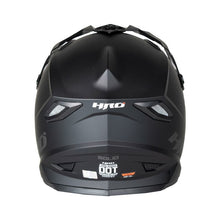Cargar imagen en el visor de la galería, CASCO HRO MX03 ACROSS |  BLACK MATTE SOLID | SKU: HRO-MX03-NMSO-#