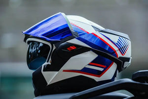 CASCO OXO SIKTER BLANCO/ AZUL | SKU: HE8710EWUB#
