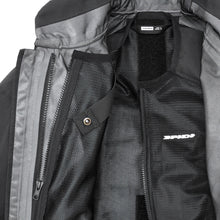 Cargar imagen en el visor de la galería, CHAMARRA SPIDI BASE-1 ARMOR NEGRO | SKU: T295 026 #