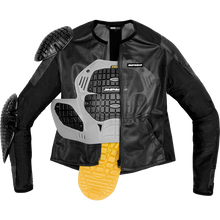 Cargar imagen en el visor de la galería, CHAMARRA SPIDI BASE-1 ARMOR NEGRO | SKU: T295 026 #