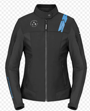 Cargar imagen en el visor de la galería, CHAMARRA SPIDI CORSA TEX LADY NEGRO/AZUL | SKU: T355073-#