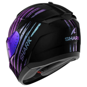 CASCO SHARK RIDILL 2 ASSYA NEGRO/ MORADO | HE1120EKXK#