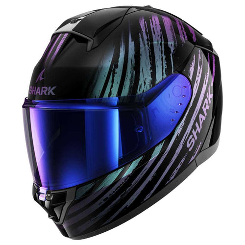 CASCO SHARK RIDILL 2 ASSYA NEGRO/ MORADO | HE1120EKXK#