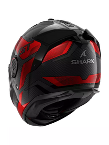 CASCO SPARTAN GT PRO RITM CARBON | BLACK/RED | SKU: HE1355EDRU#