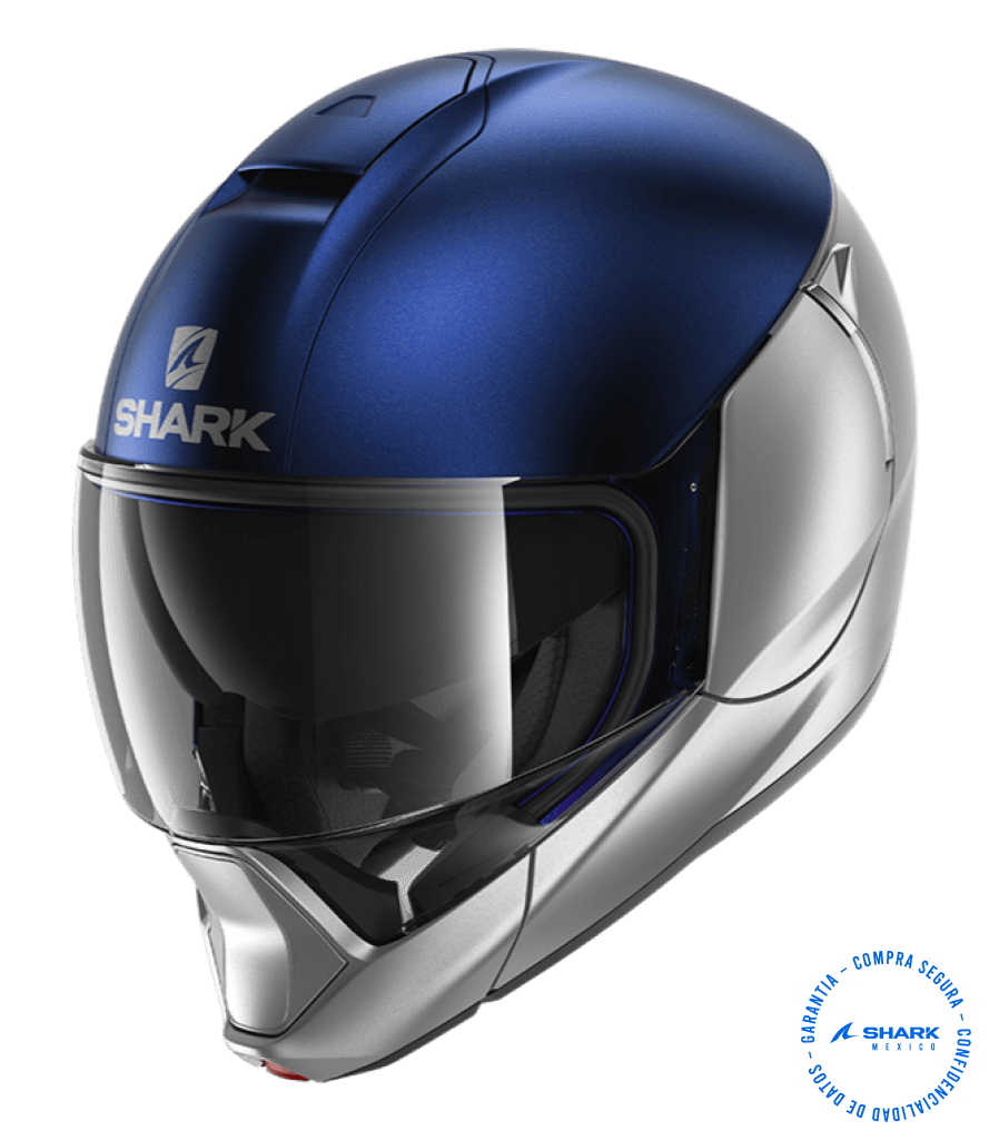 Casco shark online azul